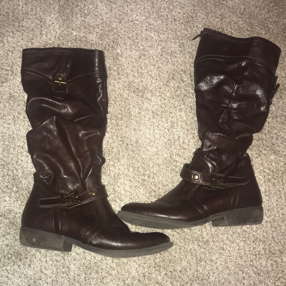 Dark Brown Boots